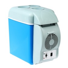 Auto chillor 7.5 l, 12 V, with a heating function, gray-blue