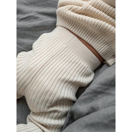 Pants knitted children's amababy pure love comfy, height 98, milk color-13