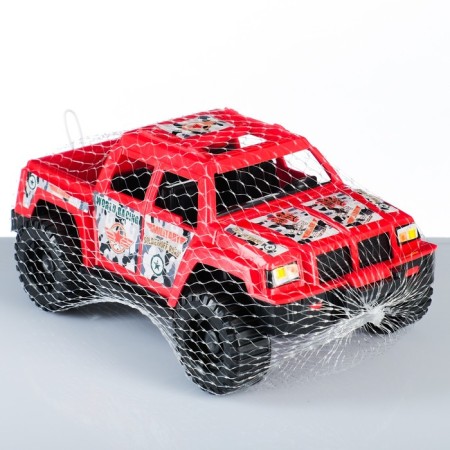 Plastic jeep machine 25 x 14 x 11 cm, mix-5