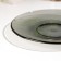 Desser plate Basilico. Lava Grey, D = 17 cm, gray color