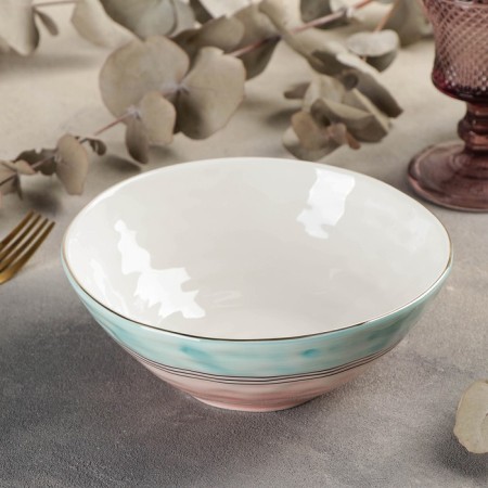 Ceramic Lante salad, 17.5 × 6.8 cm