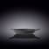 Oval baking form Wilmax England Slate Stone, with handles, size 28x16 cm, 500 ml, black slate color