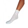 Teenage socks, size 14-16, white color