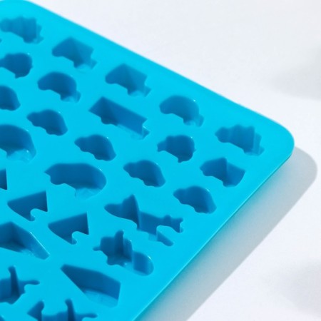 Form for marmalade Dailyan "Transport", silicone, 21 × 12.5 × 1 cm, 64 cells, color mix-2
