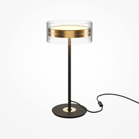 MAYTONI MOD348TL-L14BBS3K Dress Code, 200x200x410 mm, LED, LED, 840LM, 3000K, Black Black and Brass-5