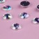 Rhinestones are sewing “circle”, from organic glass, with holography, d = 10 mm, 50 pcs