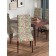 Case for the chair "Flower and leaves", decorative, velor