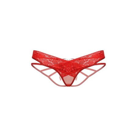 Thongs open Softline Collection, S/M size, red color-1