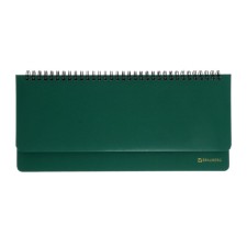 Leduced desktop planing 305 x 140 mm, 60 sheets of Brauberg Select, Balakron, Green