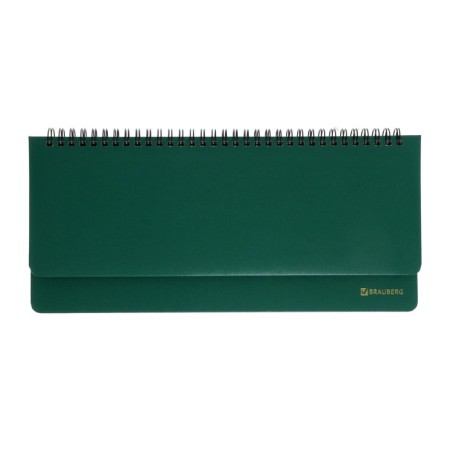 Leduced desktop planing 305 x 140 mm, 60 sheets of Brauberg Select, Balakron, Green