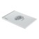 Notepad for spirals A5, 80 sheets, cage, Erichkrause "Life Style", plastic cover silk -screen cover, OFSET BELICT 100%, silver