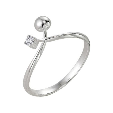 Ring "Charm" poetry, postponement, 16 size