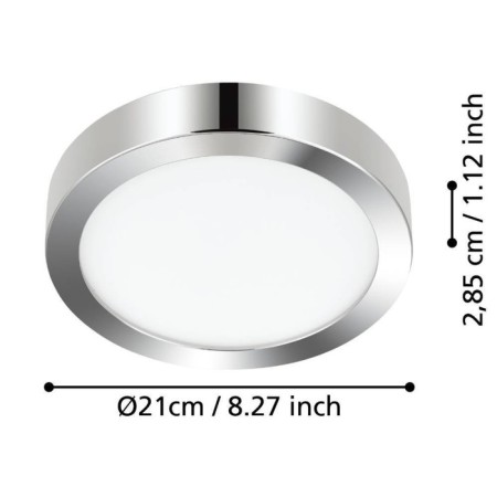 Fueva 17W Led, 3000k IP44 lamp-3