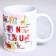 Mug "English alphabet" animals, 320 ml