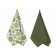 Kitchen towel Guten Morgen Mojito, size 45x60 cm, green color