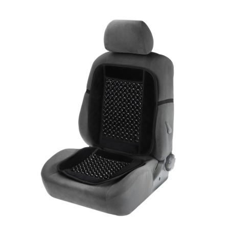 Torso-massager, on the seat, black