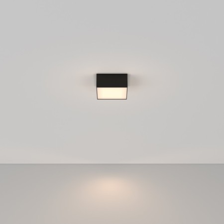 Technical C032CL3K-SQ-B, LED, 12W, 12x12x6 cm, 560lm, 560lm, black color is black-1