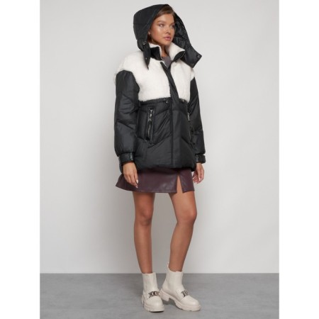 Winter jacket, size 44, black color-6