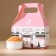 New Year. Bath salt, 500 g, strawberry aroma in champagne