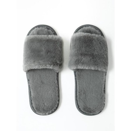 Slips women's open nose, size 36-38, color graphite-1