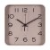 Watch Wall Interior "Classics", silent, 19 x 19 cm, beige body