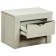 Covereign cabinet "Lucia" 33.12, 612 × 364 × 454 mm, color concrete pine white / wenge