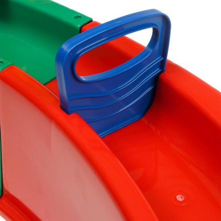 Plastic sandbox, 136 × 136 × 18 cm, with a set for games, "Tuba-Duba"-11
