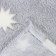 Gluming blanket Casa Conforte Stella Cosmos 150x200cm, Gray, flannel 190 gr/m, PE100%