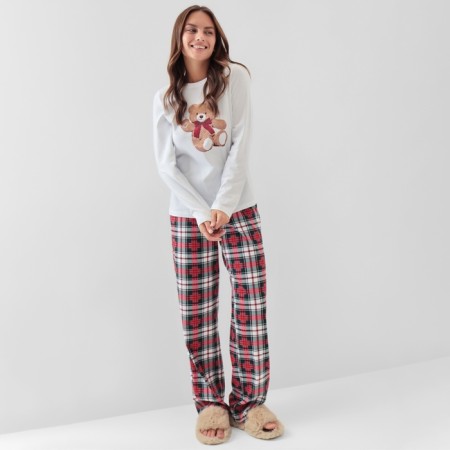 New Year. Women's pajamas (longshit and trousers) KAFTAN SHRISTMAS Time Size 44-46-5
