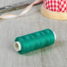 Нитки Dor Tak 40/2, 400 ярд, цвет №720 зеленый, 10 шт в уп.