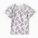 T -shirt nursery, pink color/zebra, height 74