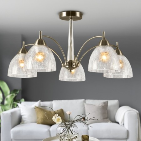 Rivoli Doren 5he27, 60 watts chandelier-1