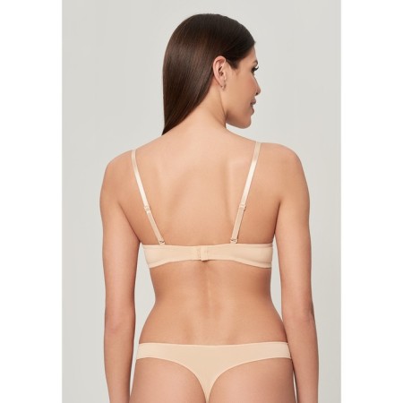 Women's bra lotus, size 80c, beige color-1