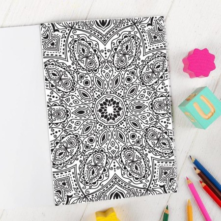 Coloring - anti -stress, album "Eastern Patterns" A6-2
