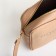 Women's bag over the shoulder Textura, small size, beige color
