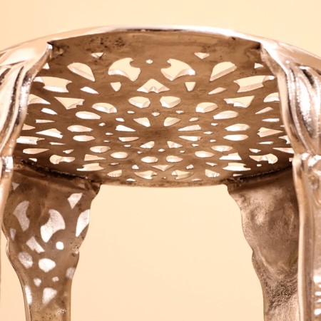 Coffee table 36x36x32 cm, aluminum-5