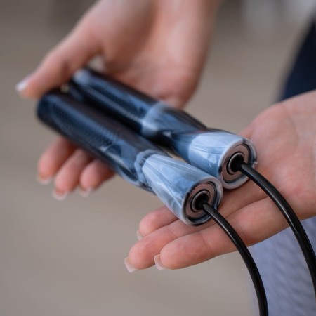 Jump rope, 2.7 m, black color-7