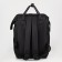 School textile school “On the Riva”, with a pocket, 25x13x38, black