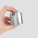 Mirror mosaic adhesive, 0.5 × 0.5 cm, 8 rows 4 cm × 1 m, silver glass