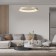 Mantra Niseko, Led, 3760lm, 2700-5000k, 500 mm, golden color.