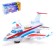 Airport aircraft, works on batteries, light and sound effects, mix