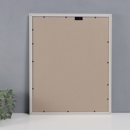 Photo frame Plastic "Pixel" 40x50 cm, white-1