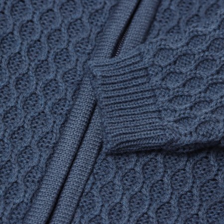 Jumper Children's Knitted Minaku, blue color, height 68-74 cm-6