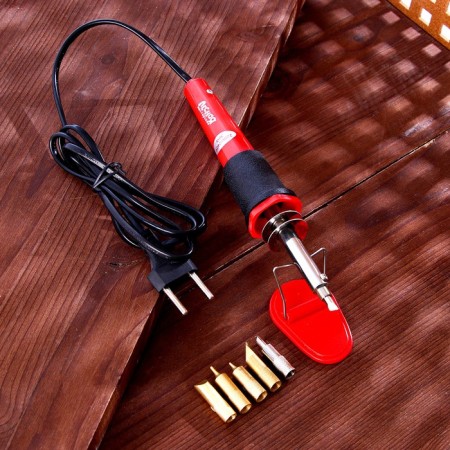 DV-02 burning device, set: 5 interchangeable nozzles + stand