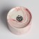 Kashpo ceramic with embossing, pot "Mordochka", 8 x 5.5 cm