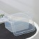 Storage container with a Palm lid, 2 l, 19 × 15.3 × 9.8 cm, transparent