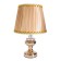 Board lamp "Maria" E27 40W gold 25x24x41 cm Risalux