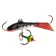 Balancir Lucky John Fin 3 + tee, 4 cm, 12hrt blister