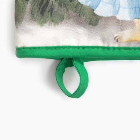Set of kitchen. "Fairy-tale" mittens-seging 15x28cm, severity 19x19cm, 100%HL-3
