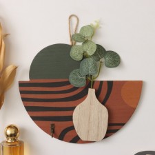 Decorative wood hooks 